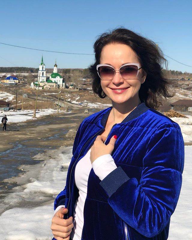 Ольга Кабо впервые за 40 лет побывала в родном поселке на Урале