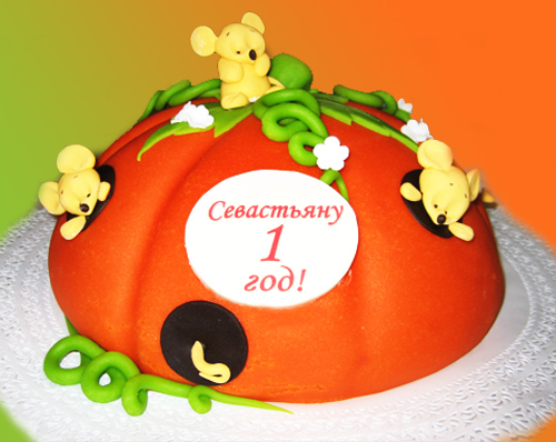 Наш тортик на годовасие Gordeniya
