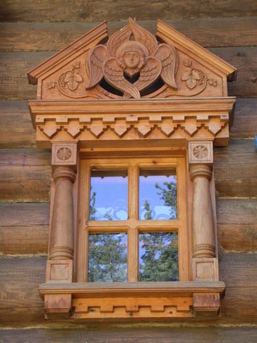 Окно храма Коневской Божией Матери в п.Саперное. Umbra